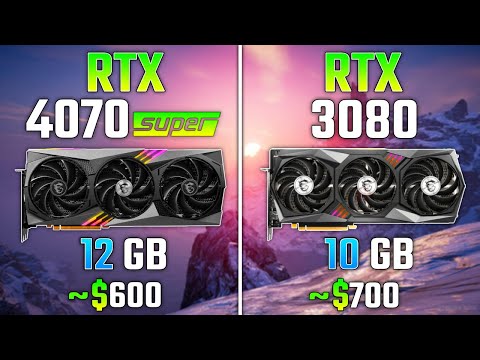 RTX 4070 SUPER vs RTX 3080 | Test in 7 Games
