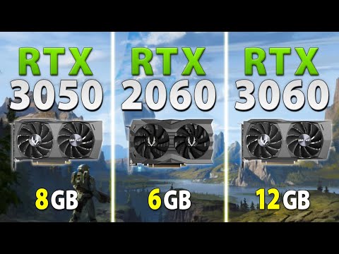 RTX 3050 vs RTX 2060 vs RTX 3060 // Test in 9 Games