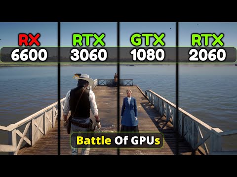 RTX 3060 vs RX 6600 vs GTX 1080 vs RTX 2060 | GPUs Battle🔥