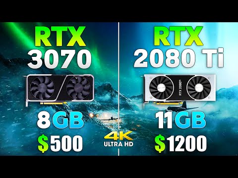 RTX 3070 vs RTX 2080 Ti - Test in 8 Games