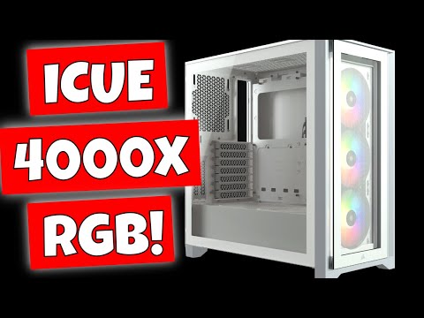 Corsair ICUE 4000x RGB The BEST ATX Non Mesh Airflow Case Yet