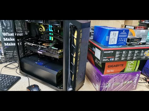 intel 10th i9 10850K &amp; Z490 GAMING X AX Gigabyte MASTERBOX MB511 ARGB Build | Tech Land