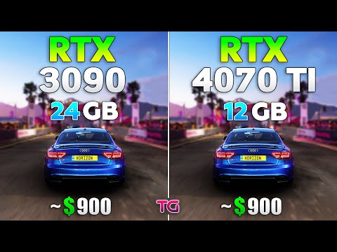 RTX 3090 vs RTX 4070 Ti - Test in 10 Games