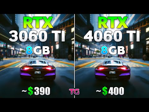RTX 3060 Ti vs RTX 4060 Ti - Test in 10 Games