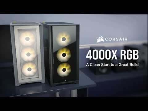 CORSAIR iCUE 4000X RGB - A Clean Start to a Great Build