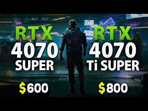 RTX 4070 SUPER vs RTX 4070 Ti SUPER - Test in 15 Games | 1440p