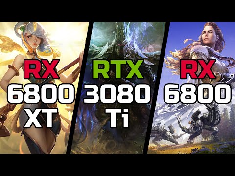 RX 6800 XT vs RTX 3080 Ti vs RX 6800 - Test in 21 Games