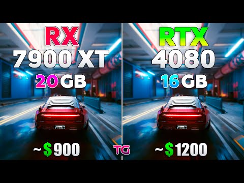 RX 7900 XT vs RTX 4080 - Test in 8 Games