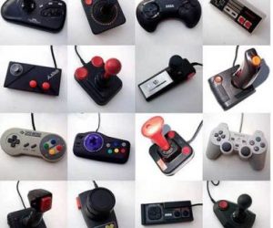 Manettes de consoles de jeux vidéo rétro gaming