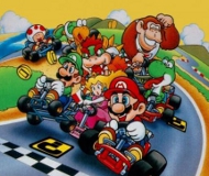 Super Mario Kart Super NES