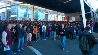 Paris Games Week 2013 : l'entrée du salon