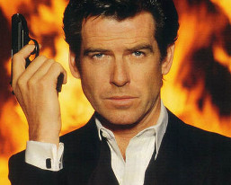 Pierce Brosnan en James Bond