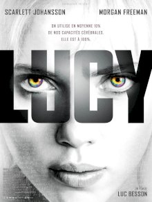 Lucy - l'affiche du film