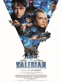 Valérian et la Cité des mille planètes - l'affiche du film