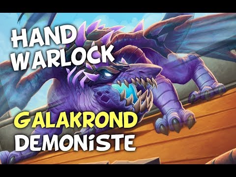 Hand Warlock Galakrond Démoniste